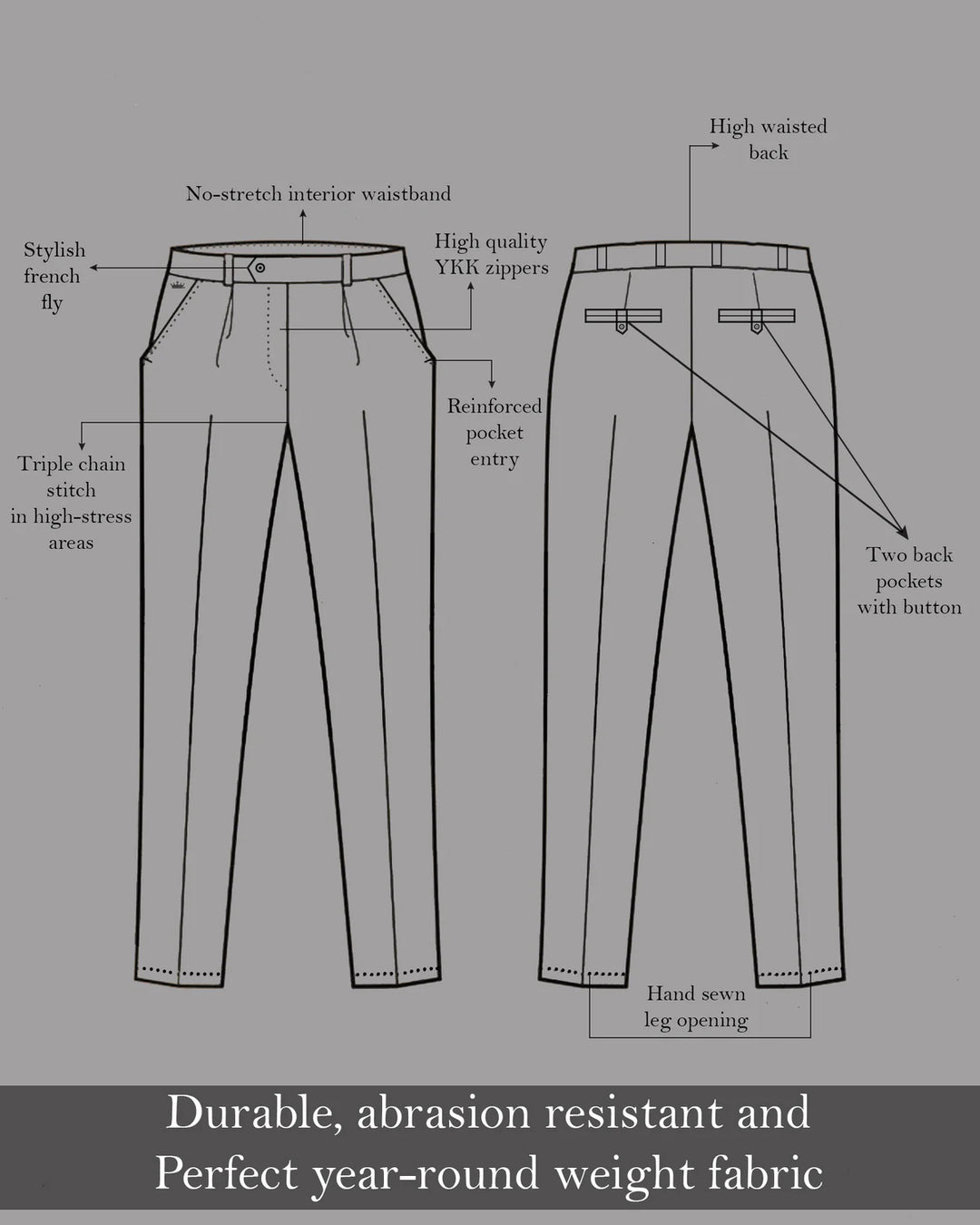 Men’s Premium Brown Business Suit