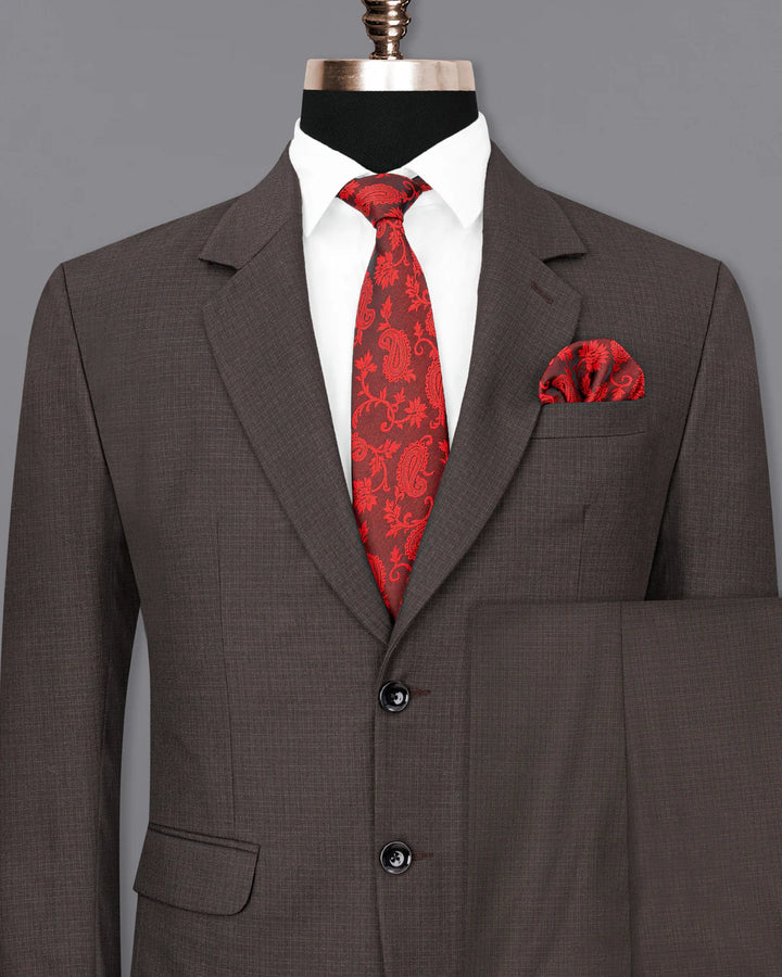 Men’s Premium Brown Business Suit