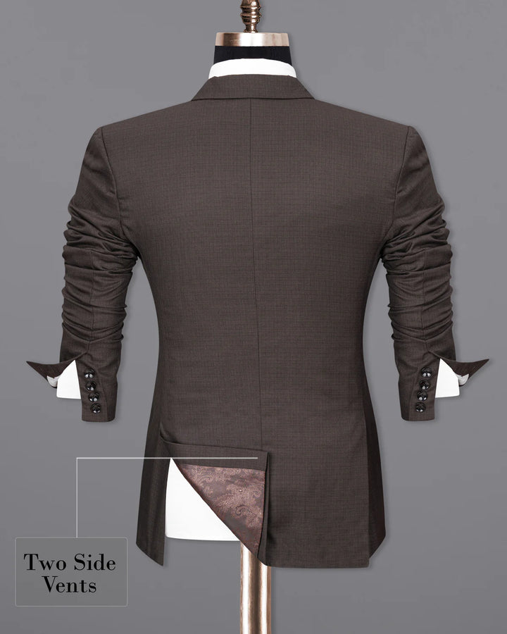 Men’s Premium Brown Business Suit
