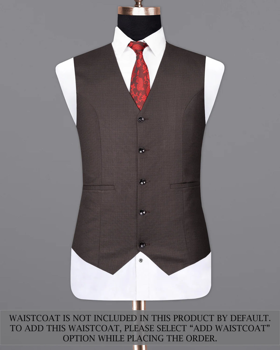 Men’s Premium Brown Business Suit
