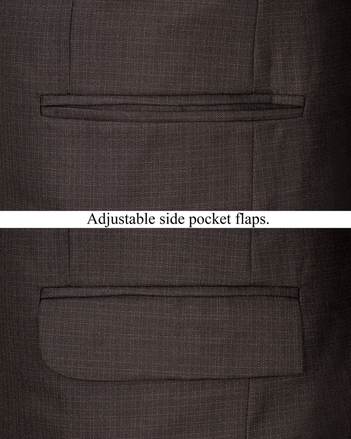 Men’s Premium Brown Business Suit