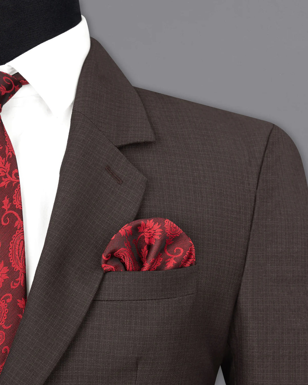 Men’s Premium Brown Business Suit