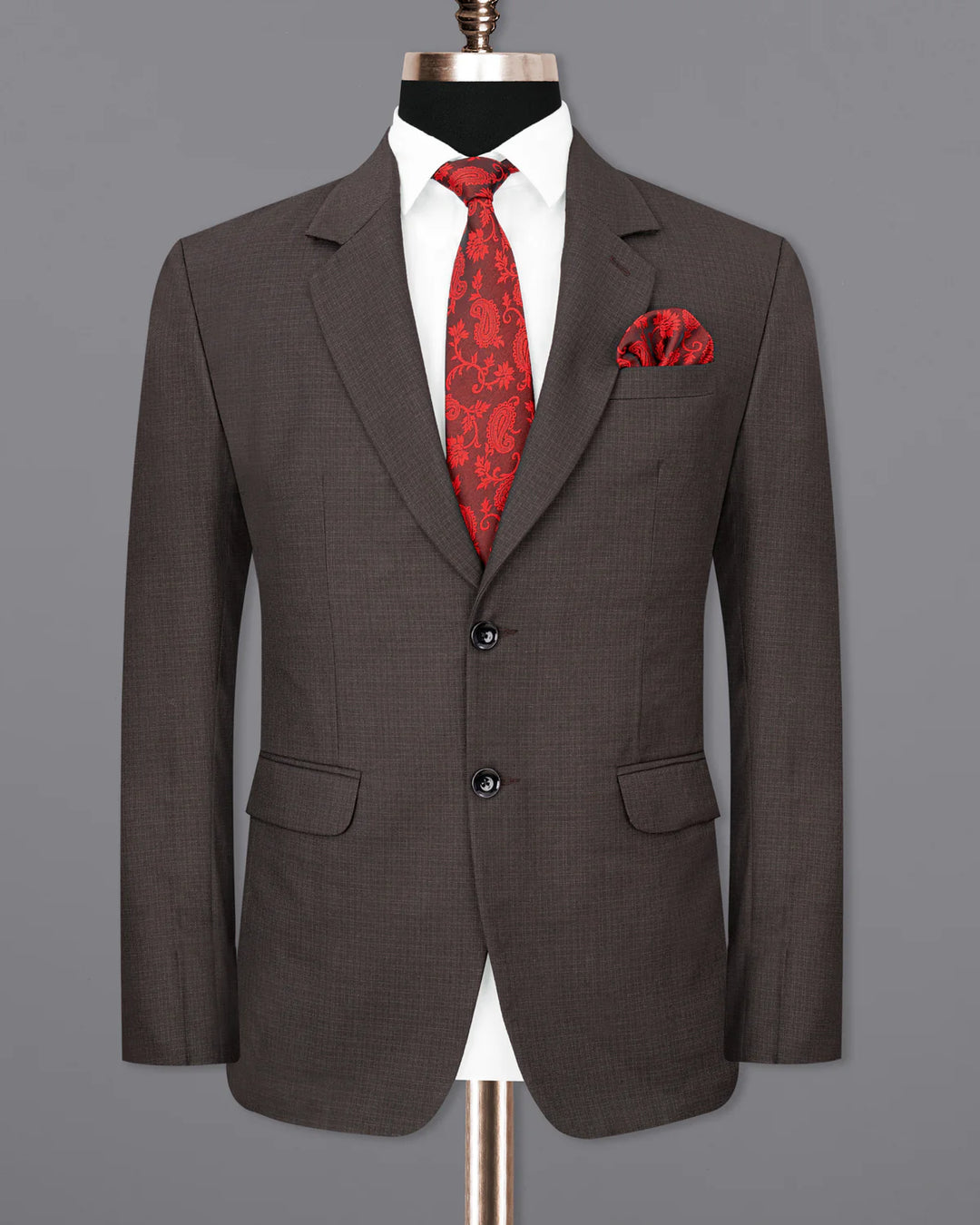 Men’s Premium Brown Business Suit